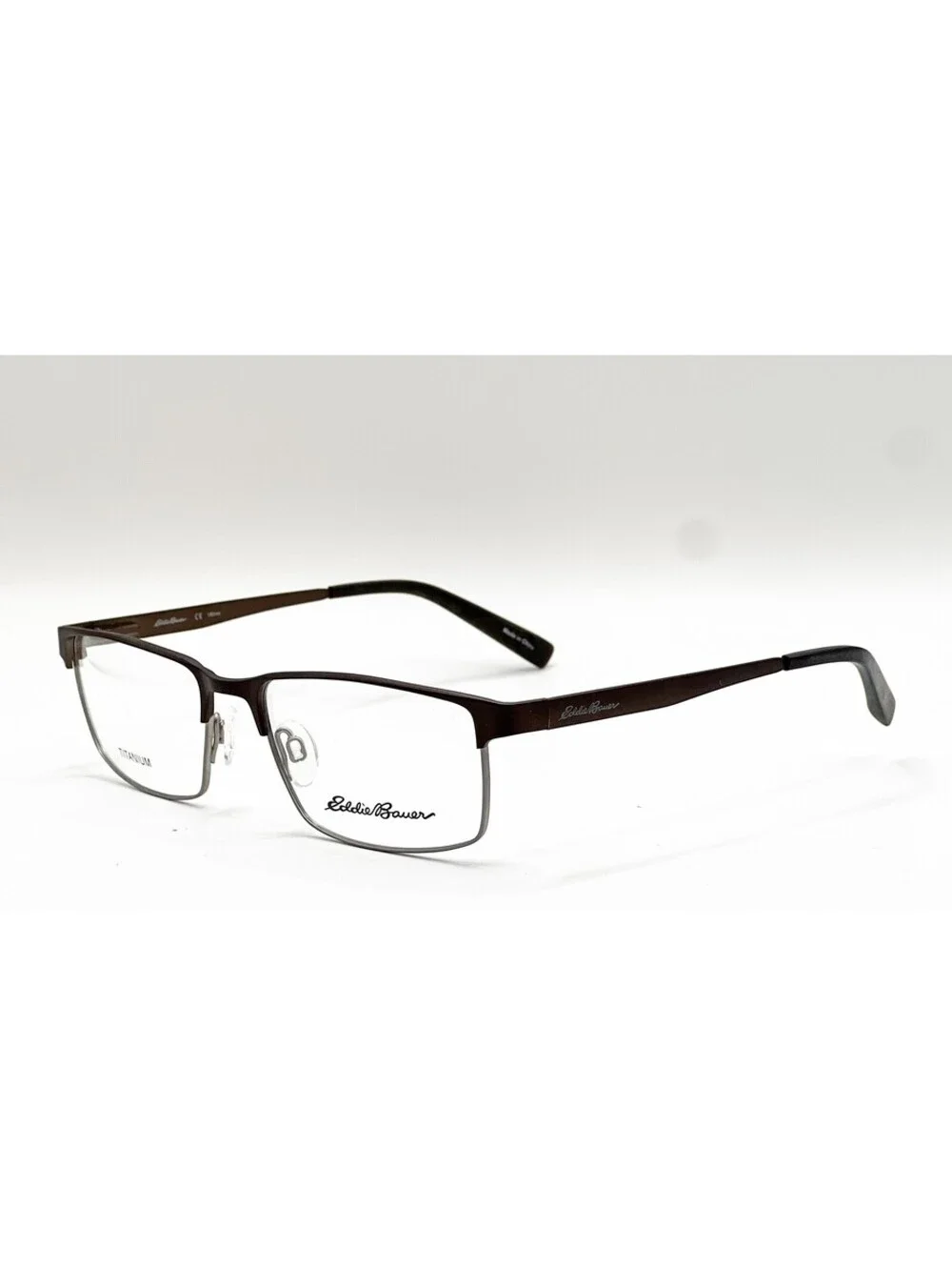 Eddie Bauer EB32030 BR Brown Full Rim Authentic Eyeglass Frames 56-18-145